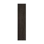 Террасная доска ДПК Decking Smart цвет Венге 4000x150x24 мм 0.6 м²