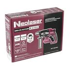 Перфоратор аккумуляторный бесщеточный SDS-plus Neolaser NRH-20-ACCUM, 20 В Li-Ion, без АКБ и ЗУ, 2.2 Дж