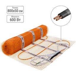 Двухжильный нагревательный мат TDM ELECTRIC МН SQ2501-0004