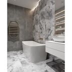 Глазурованный керамогранит Arcadia Ceramica Onyx Invisible Grey 60x120 см 1.44 м² глянцевый цвет серый