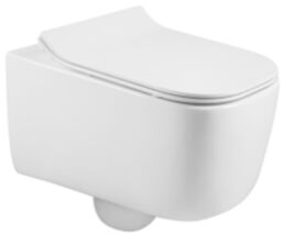 Унитаз подвесной Ceramica Nova New day CN3005 с сиденьем микролифт, белый