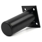 Ножка мебельная прямоугольная Palladium 38x100x38 мм железо цвет черный