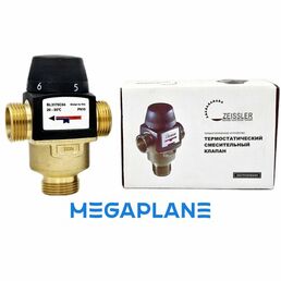 Термостатический смесительный клапан 1" (20-55°С) kv/s 4.5 TIM BL3170C04