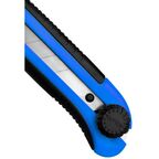 Нож строительный Vertextools 0044-02 двухкомпонентный корпус сегментное лезвие 25 мм