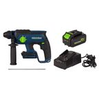 Перфоратор аккумуляторный бесщеточный SDS-plus Rockfield RF2254BK, 20 В Li-Ion 4 Ач, 2 Дж