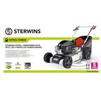 Газонокосилка бензиновая самоходная Sterwins 3.1КвТ 4 л.с. 51см