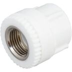Муфта комбинированная РВК 1/2"x25 мм ВР ВП полипропилен 020405
