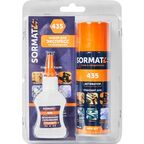 Клей универсальный Sormat MDF KIT 435 35 гр + 200 мл