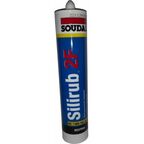 Нейтральный силиконовый герметик Soudal Силируб 2F белый, 300 мл 157059