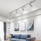 Трековый светильник спот светодиодный Wolta WTL-25W/01W 25 Вт 11 м² цвет белый