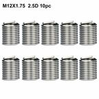 Набор резьбовых вставок XCAN M12х1,75 2,5D, 10 шт.