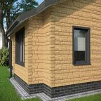 Сайдинг виниловый Döcke Rocky Сланец 1.8 м Пекан 0.51 м²