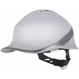 Каска защитная DELTA PLUS DIAMOND VI WIND из ABC с вентиляцией, белая