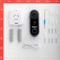 Умный звонок Navigator Smart Home NSH-DB-01 беспроводной черный