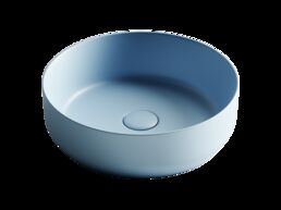 Раковина накладная Ceramica Nova Element CN6022ML голубая матовая