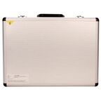 Ящик для инструмента Dexter LD-FS001 455x330x152 мм, алюминий/двп, цвет серебро