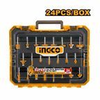 Набор фрез 6 мм 24 шт INGCO AKRT24062 INDUSTRIAL