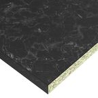 Столешница Delinia серия Кунгур 120x3.8x80 см CPL/ДСП цвет черный