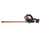 Кусторез аккумуляторный WORX WG264E, 20В, 56 см, 2Ач х1 и ЗУ