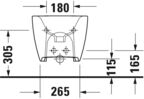 Биде подвесное Duravit Viu 2292150000