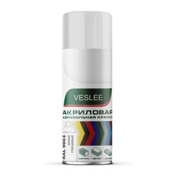 Акриловая аэрозольная краска Veslee V9003
