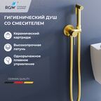 Гигиенический душ со смесителем инсталляционный RGW SP-211Gb