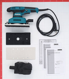 Шлифмашина вибрационная электрическая Makita BO3710 190 Вт 93х228 мм