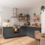 Карниз для кухонного шкафа София грей Delinia ID 200x4 см ЛДСП цвет серый