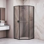 Душевой уголок RGW SV-82B R 120x80 33328282-34R стекло тонированное, профиль черный