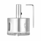 Коронка по стеклу и керамике VertexTools 42X55 с центрирующим сверлом CRv