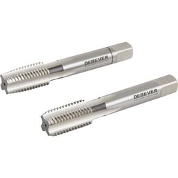 Комплект ручных метчиков Debever Machining Solutions MF10х1.25, HSS, DIN 2181, ISO2/6H (2 шт.) DB-3010125