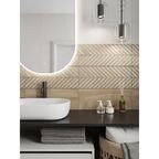 Настенная плитка Gracia Ceramica Shine 01 25x60 см 1.2 м² цвет белый