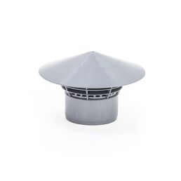 Грибок (дефлектор) Lammin пластиковый для канализационной трубы d50 мм