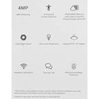 P камера внутренняя Ezviz LC3 4 Мп 1440p HD Wi-Fi IP55