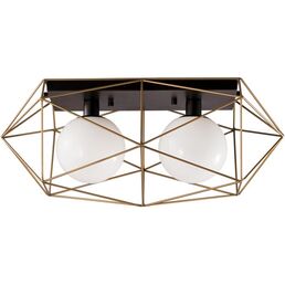 Потолочный светильник MX8525-2A gold/black DeLight Collection MX8525 в форме шара