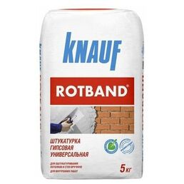 Штукатурка KNAUF Rotband 1 шт. 1 шт. 5 кг серый