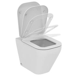 Унитаз приставной Ideal Standard Tonic II Aquablade K317301 с крышкой