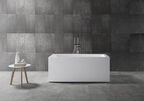 Ванна акриловая Abber 160x80 AB9406-1.6 белая с каркасом в комплекте