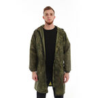 Плащ влагозащитный унисекс полиэстер с ПВХ покрытием Water Way 52-54 (XXL) рост 170-176 см зеленый (118798)