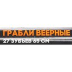 Грабли веерные Amigo 27 зубьев 177 см полипропилен с черенком