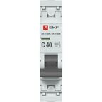 Автоматический выключатель EKF Proxima ВА47-63 1P N C40 А 6 кА