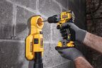 Ударная дрель-шуруповерт DEWALT DCD706D2, 12 В, 1500 об/мин, 25500 уд/мин, с 2 АКБ 2 Ач и ЗУ, в кейсе TSTAK (DCD706D2-QW)