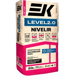 Наливной пол EK Level 2.0 Быстротвердеющий 20 кг