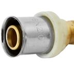 Угол комбинированный 90° 1/2"x16 мм ВР латунь Aquabeam ABP.252.Y.001604