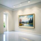 Краска водоэмульсионная для стен и потолков износостойкая матовая Profipaints SILVER INTERIOR VISION 0.9л , Комфорт