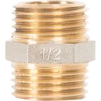 Ниппель Equation 1/2"x1/2" НР латунь 171110