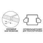 Фанера 4 мм ФК нешлифованная 760x760 мм сорт 4/4 0.577 м²