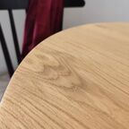 Стол кухонный Экомебель Фрам раскладной 90x75x90 см круг дерево цвет натуральный венге