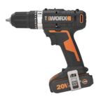 Дрель-шуруповерт ударная аккумуляторная WORX WX370.9, 50Нм, 20В, без АКБ и ЗУ