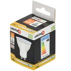 Лампа светодиодная Lexman Clear GU10 220 В 5.5 Вт спот прозрачный 500 лм теплый белый цвета света